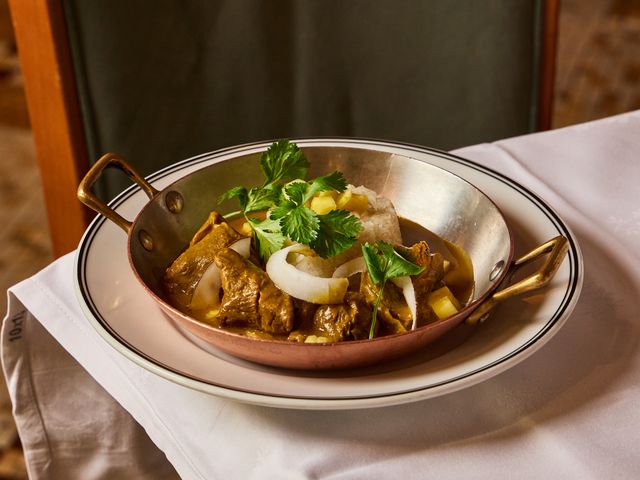 La Coupole Curry d'agneau à l'Indienne servi depuis 1927